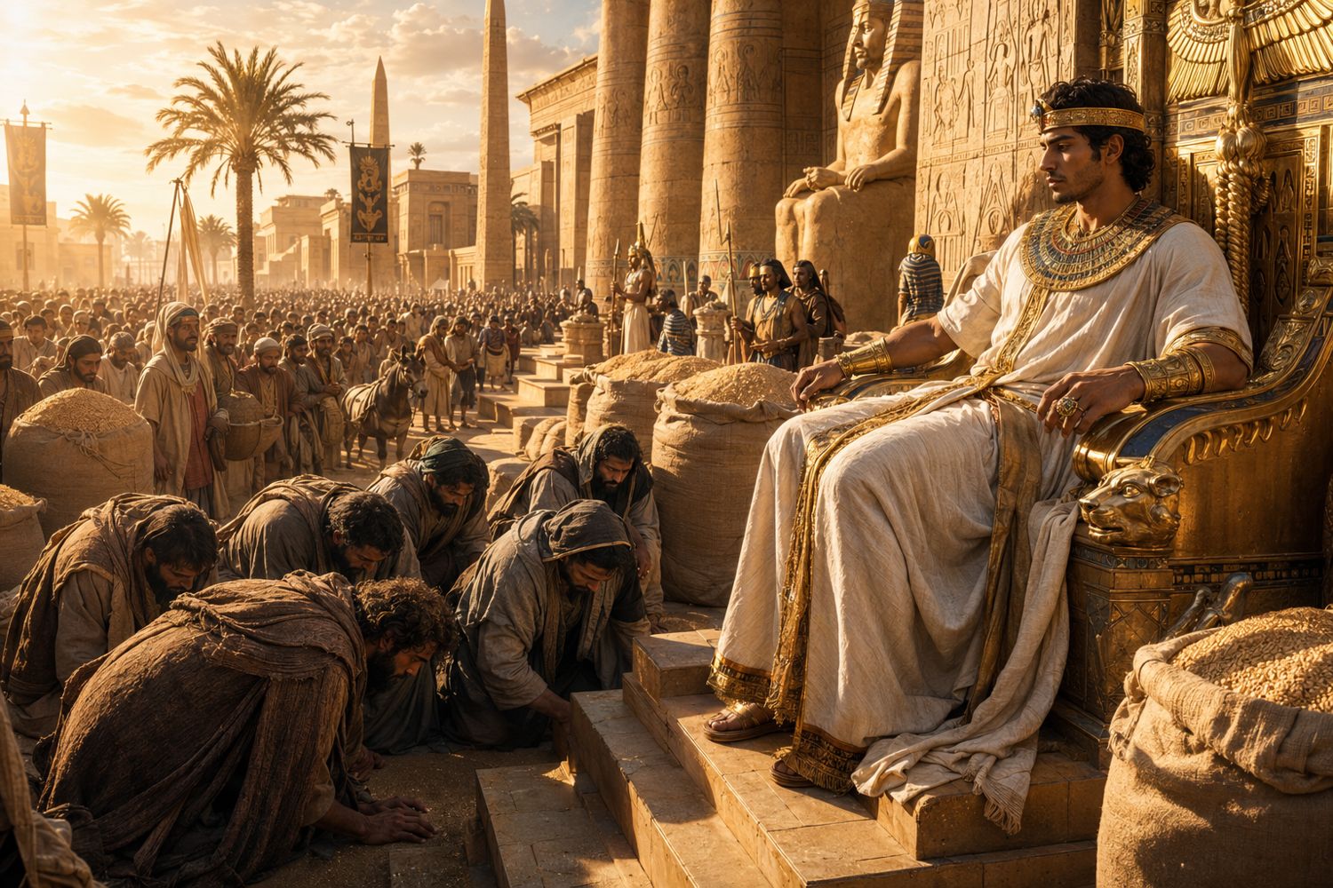 Biblical scene
